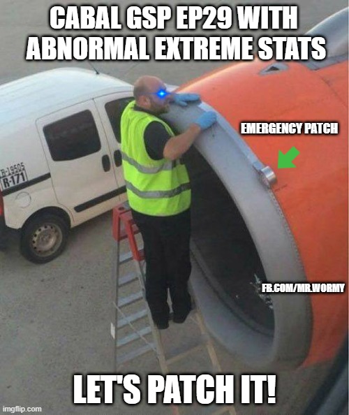 Mr_Wormy's tweet photo. #CabalGSP is the first server with English language to launch the #Episode29 (but with a small twist... the Extreme Upgrade stats got turned upside down, ahm no turned into a mess π±π±π±). No worries, an Emergency Patch was applied πππ
#Cabal #CabalOnline #MrWormy #WormyCabal https://t.co/alZquxUERa