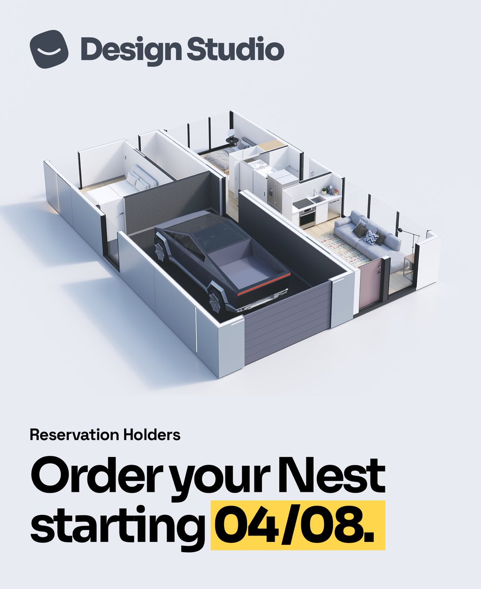 Design Studio is coming! We’re still making sure everything is perfect! We know you can’t wait… but it’ll be worth it!

Order date (now) set for 04/08 for our awesome reservation holders, and 4/15 for new orders. See you soon!

#roombus #designstudio