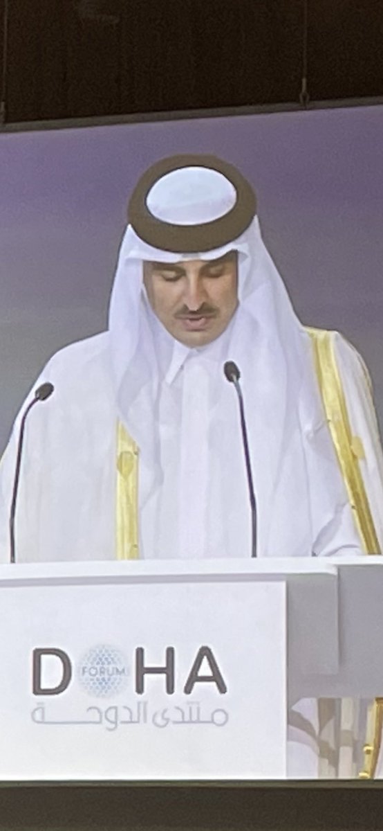 The Ukrainian conflict shows the world needs to reform the post- WW2 order and its institutions to avoid more wars, says HH the Emir of Qatar