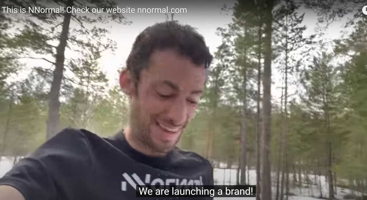 Ο <a href="/kilianj/">kilian jornet</a> ανακοινώνει τη δημιουργία νέας εταιρείας.
Αν κι αυτός το ονομάζει "brand", ουσιαστικά είναι Trade Mark. Brand είναι ο ίδιος γι αυτό και βρήκε χρηματοδότη (CAMPER) ενώ το κοινό θα αποφασίσει αν η NNormal θα γίνει brand ή όχι.
Πάντως η ανακοίνωση είχε προσωπική σφραγίδα!