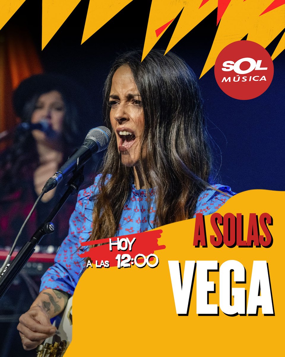 SolMusica's tweet photo. 👏🏼PLA👏🏼NA👏🏼ZO👏🏼 para hoy con @VEGAOFICIAL https://t.co/6pE5AVLLtW