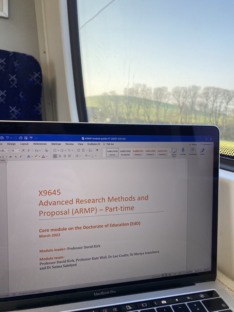 SFaulknerPandO's tweet photo. On my way to Glasgow for day 1 of the Advanced Research Methods and Proposal module for my EdD. I’ll be meeting my #StrathEdD cohort for the first time as we’ve been online until now 🦠 ! #CannyWait see ya there @ajcorrigan https://t.co/trRWoReQ2M