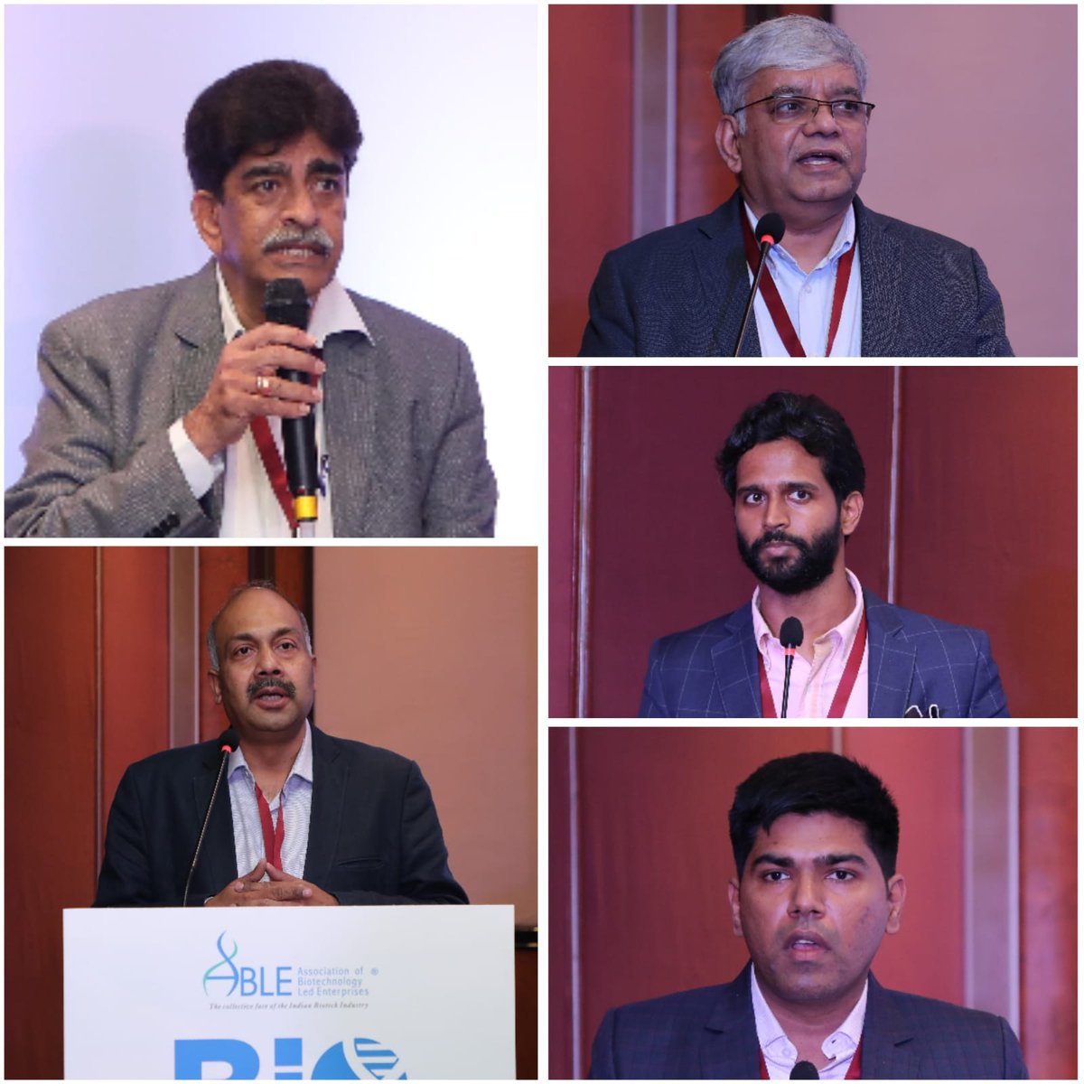 BioEconomy Conclave 2022: Session on Industrial Biotech 'New Innovations and emerging opportunities' in Enzymes, Bioenergy, Smart Protein & Synthetic biology- moderated by President ABLE Krishna Mohan @Novozymes Kumbhar @PrajIndustries @varunrdeshpande GFI, Aditya Ravi #Laurusbio