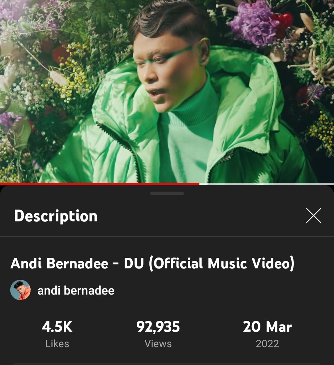 andivibe's tweet photo. 92k nowww !!! Let's make it for 100k !!
#AndiDU #andibernadee https://t.co/SKenw6VzSK