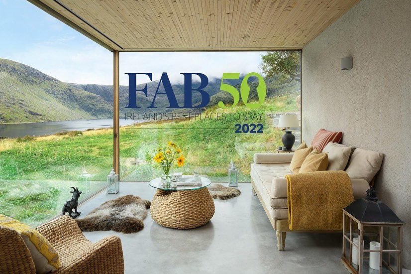 IndoWeekend's tweet photo. The results are in… find out who made this year’s Fab 50, our list of the best places to stay in Ireland in 2022 #IndoFab50 https://t.co/qN4c7GAeNx https://t.co/TGOAJVJrpY