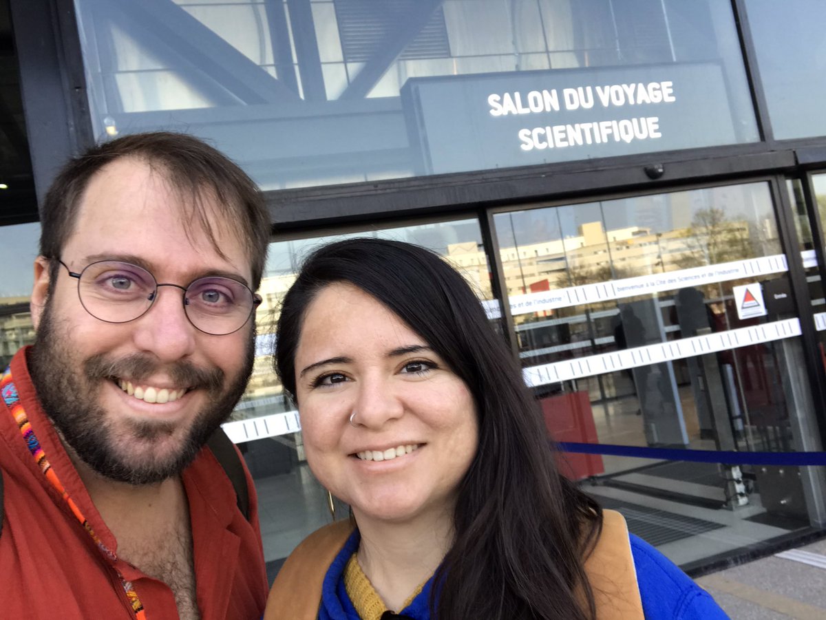 Science_Vaga's tweet photo. 🎬#VoyageAutourDesSciences débarque à la @citedessciences, à #Paris. Ravis de participer au @salon_terra ! RDV à 13h30 pour la projection-débat de notre film ! #TerraScientifica #VoyageScientifique #Voyage #Science https://t.co/6JmtN4ZIHR
