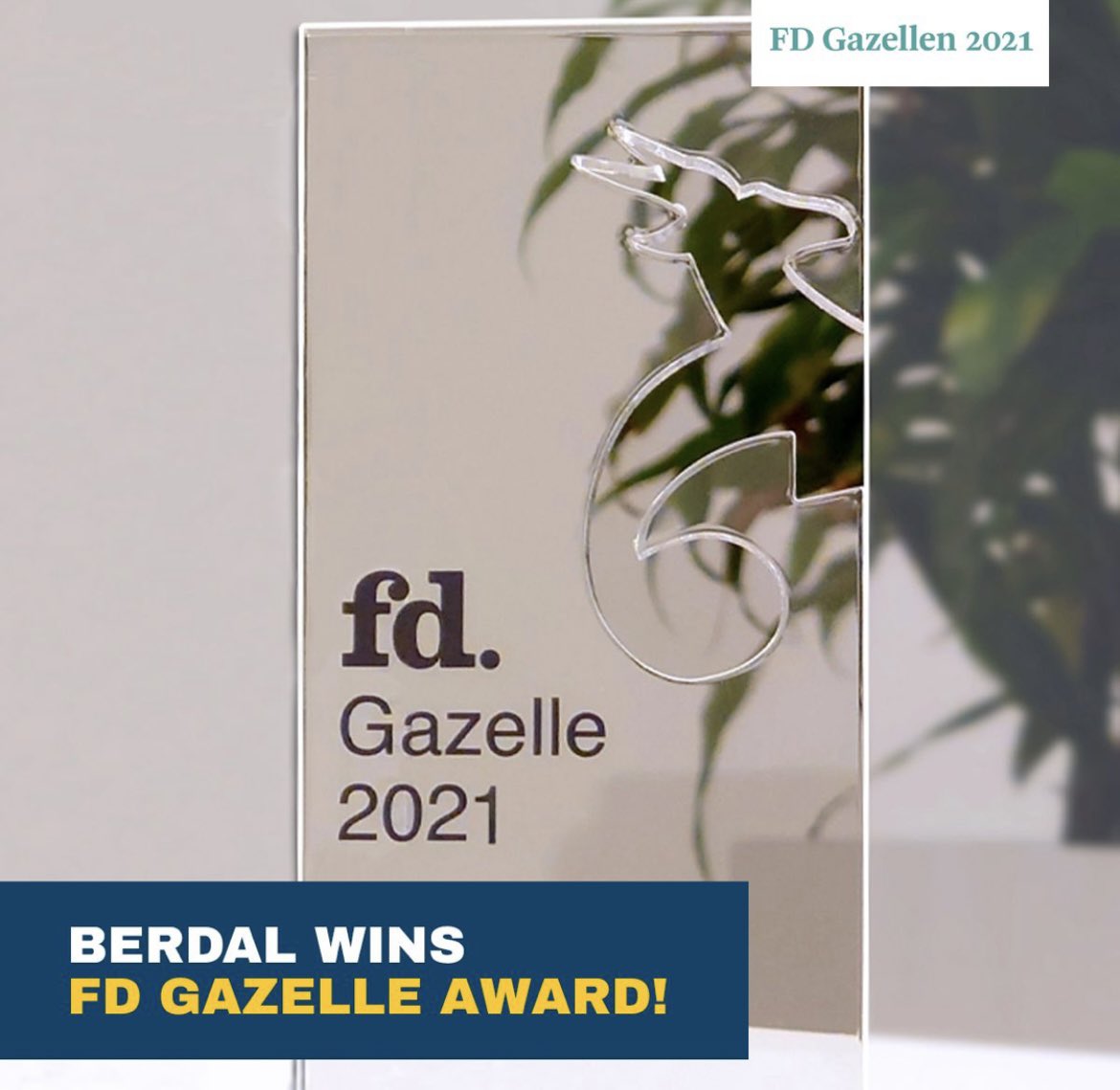 Van harte gefeliciteerd <a href="/Berdalgroup/">Berdal Group</a> <a href="/EugenevdBroek/">Eugene van den Broek</a> met de FD Gazelle Award 2021! #Prestatie