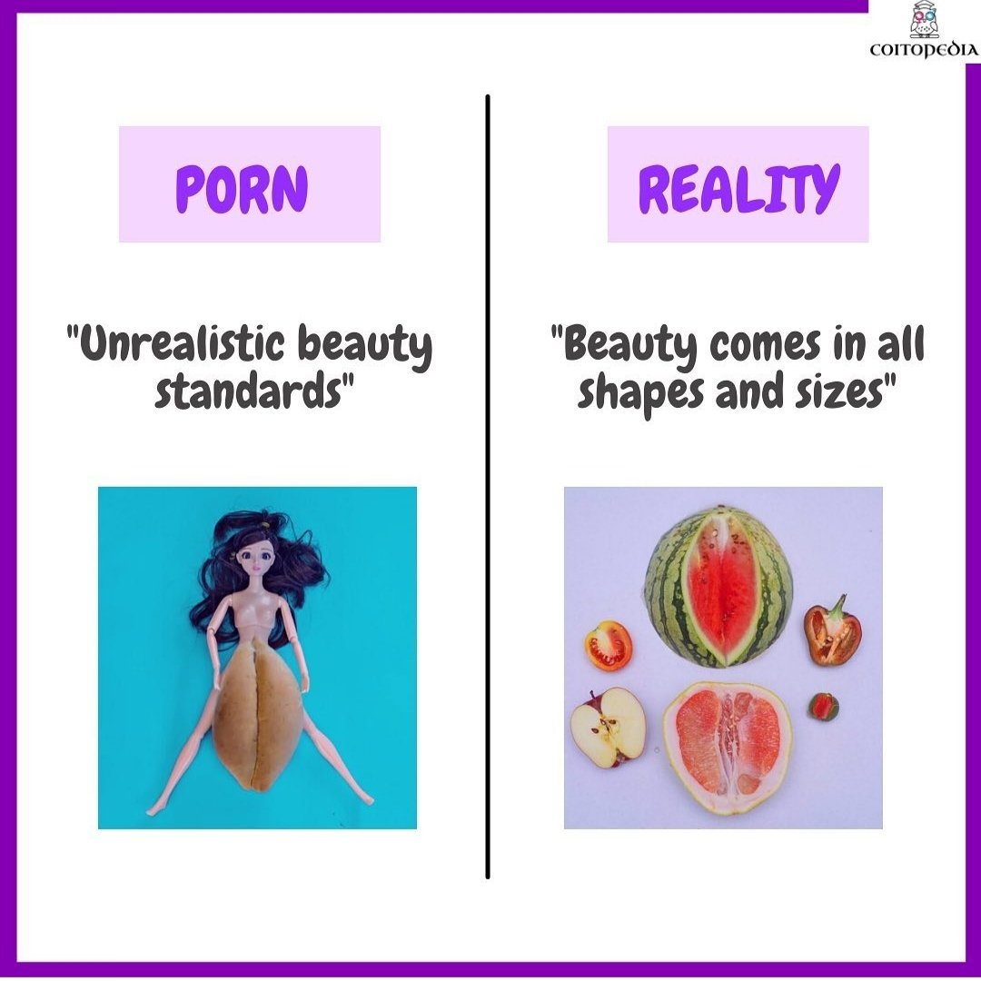 Coitopedia on X: "Porn can set unrealistic beauty standards that can make way for insecurities. Remember, that your body is beautiful and does not need to look a certain way in order