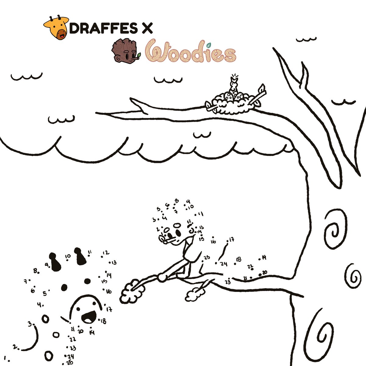 We are proud to announce Draffes x <a href="/WoodiesNFT/">Woodies (old)</a>

As part of our collaboration with Woodies, we'd like to announce that 10% of Draffes primary sales will be donated to Wildlife Conservation NGOs.

We are in the process of finding our ideal NGO partner💛