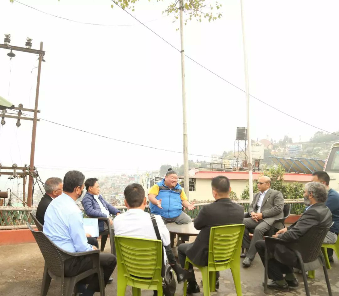 Temjen Imna Along (@alongimna) on Twitter photo Had a meeting with the Principals of Private Colleges of Nagaland at my official residence today and discussed various issues related to the higher education sector of Nagaland.
<a href="/mygovindia/">MyGovIndia</a> <a href="/MyGovNagaland/">MyGov Nagaland</a> <a href="/EduMinOfIndia/">Ministry of Education</a> <a href="/mydhenagaland/">Directorate of Higher Education, Nagaland</a> <a href="/WeTheNagas/">WeTheNagas</a> Had a meeting with the Principals of Private Colleges of Nagaland at my official residence today and discussed various issues related to the higher education sector of Nagaland.
<a href="/mygovindia/">MyGovIndia</a> <a href="/MyGovNagaland/">MyGov Nagaland</a> <a href="/EduMinOfIndia/">Ministry of Education</a> <a href="/mydhenagaland/">Directorate of Higher Education, Nagaland</a> <a href="/WeTheNagas/">WeTheNagas</a>