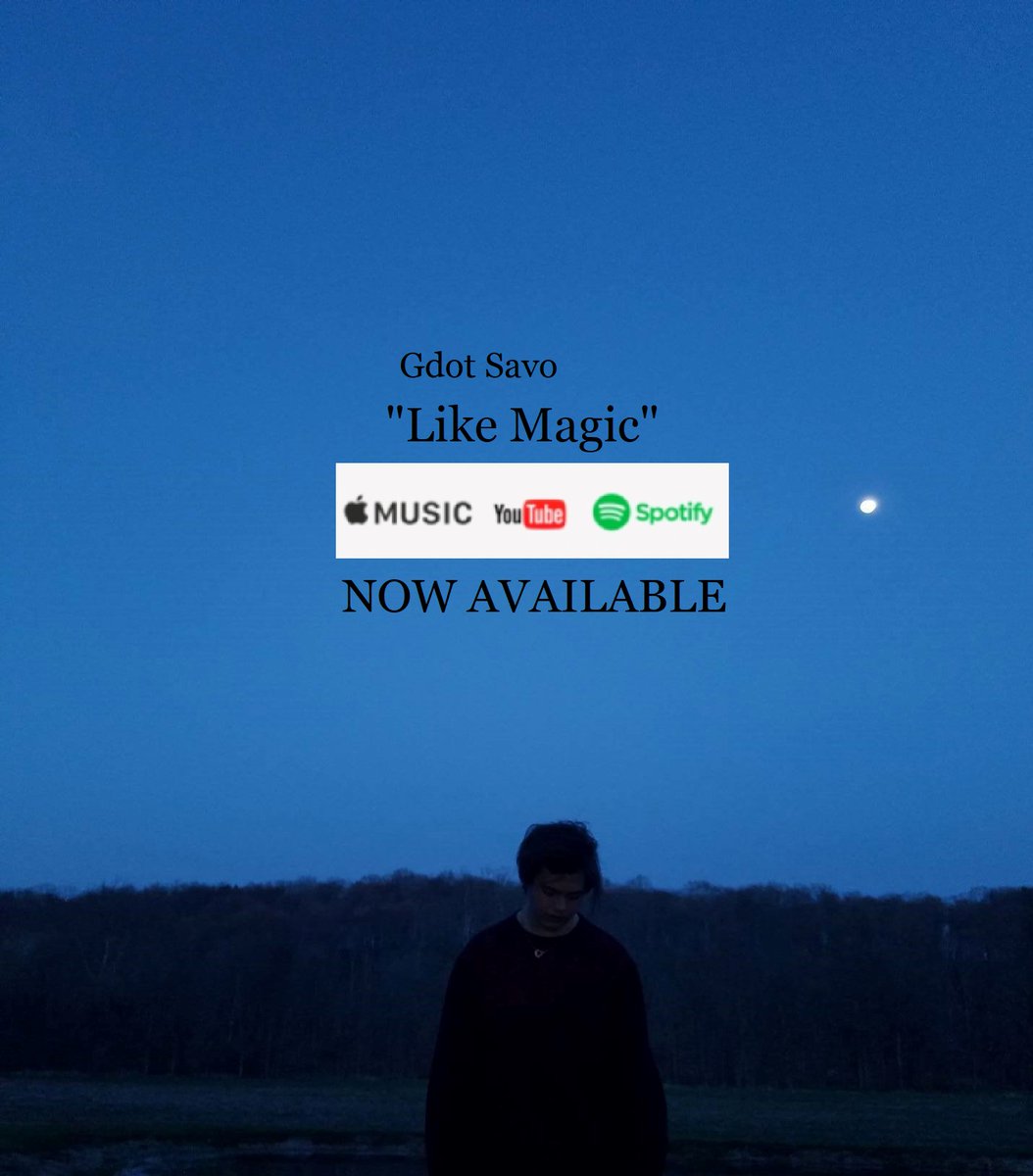 GdotSavo's tweet photo. IT'S LIVE 👌 My single "Like Magic" is now OFFICIALLY on ALL STREAMING PLATFORMS💪, show me sum love on whatever platform you use by searching "Gdot Savo - Like Magic" and rockin wit it 🙌 I appreciate all da support yall, music video announcement coming soon (; https://t.co/Ib2qISBsXZ