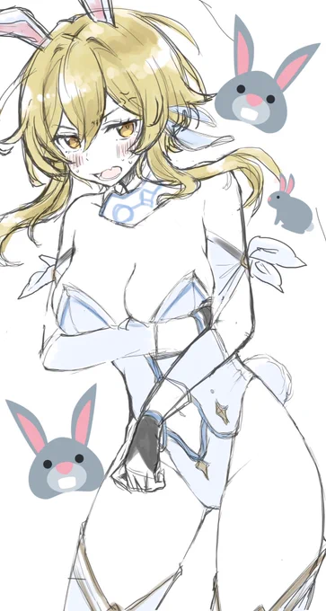 ラフのが可愛いのつらい 
