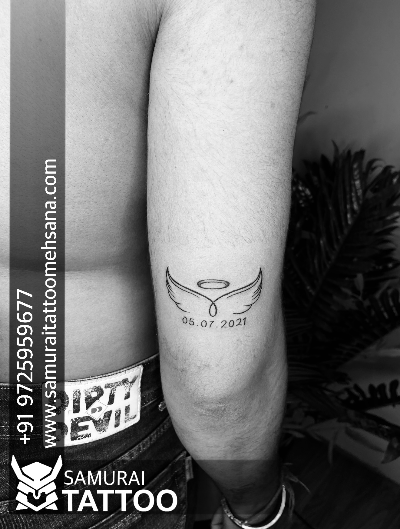 The Angel Kill The Devil Temporary Tattoo Sticker Tatouage Temporaire Homme  Body Arts Tattoo Flash Tattoo Fake Tatoo Stickers - Temporary Tattoos -  AliExpress