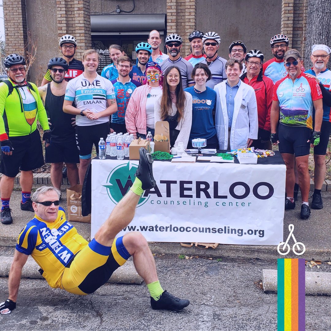 WaterlooCounsel's tweet image. Yasss Qweens! There's another joyride today and our team is raising funds for Waterloo Counseling Center! Support our riders now through Ride Day on April 30th. #HCRA2022