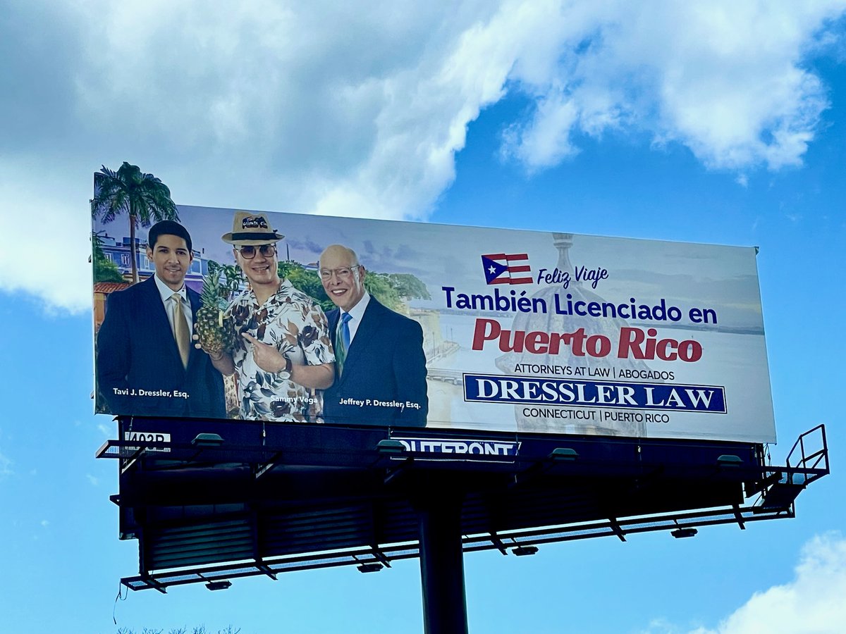 #SafeTravels <a href="/Bradley_Airport/">Bradley Intl Airport</a> <a href="/DresslerLaw/">Dressler Law</a> También Licenciado en Puerto Rico 🇵🇷