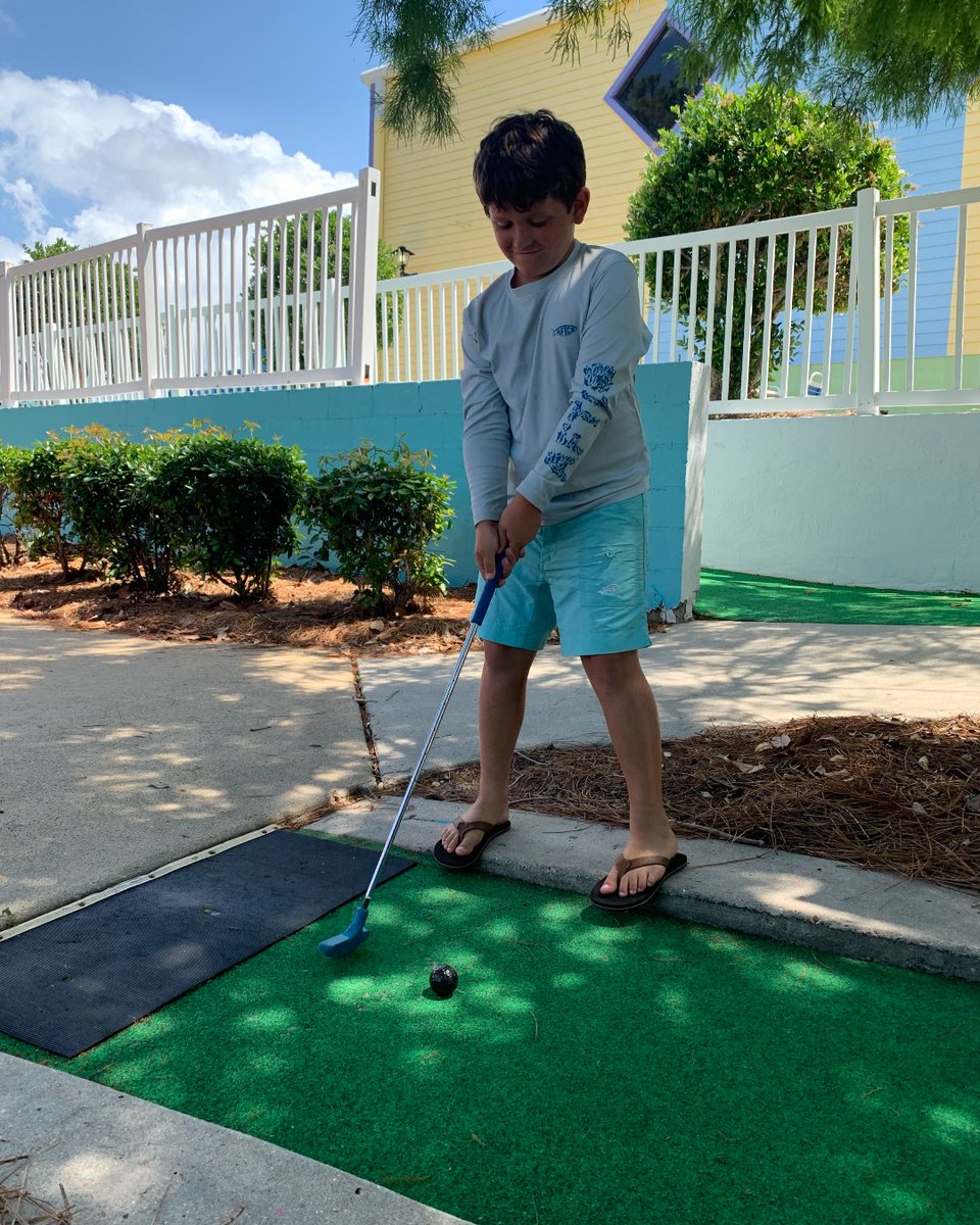 School your dad in mini golf this weekend ⛳