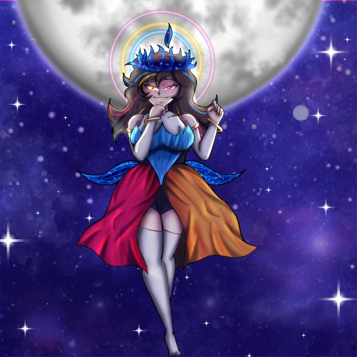 CrimsonMoga's tweet photo. ✨🍪-{Diosa Galleta}-🍪✨
@CookyePhoo #CookyeFanArt #MogArt https://t.co/CeIxa63N60