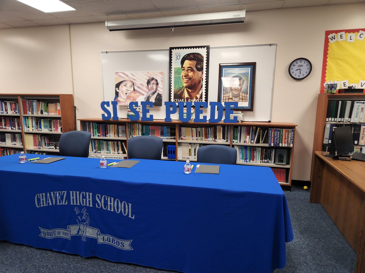 It's almost time for our Chávez-Huerta celebration! Join us at 9 am! @GPonceHS @denisewatts75 <a href="/HISDSupe/">Mike Miles</a> <a href="/HoustonISD/">Houston ISD</a> <a href="/BerzaydaOchoa/">Berzayda Ochoa</a> <a href="/educatorsimpact/">Luis Ricardo Landa, Ed.D.</a>