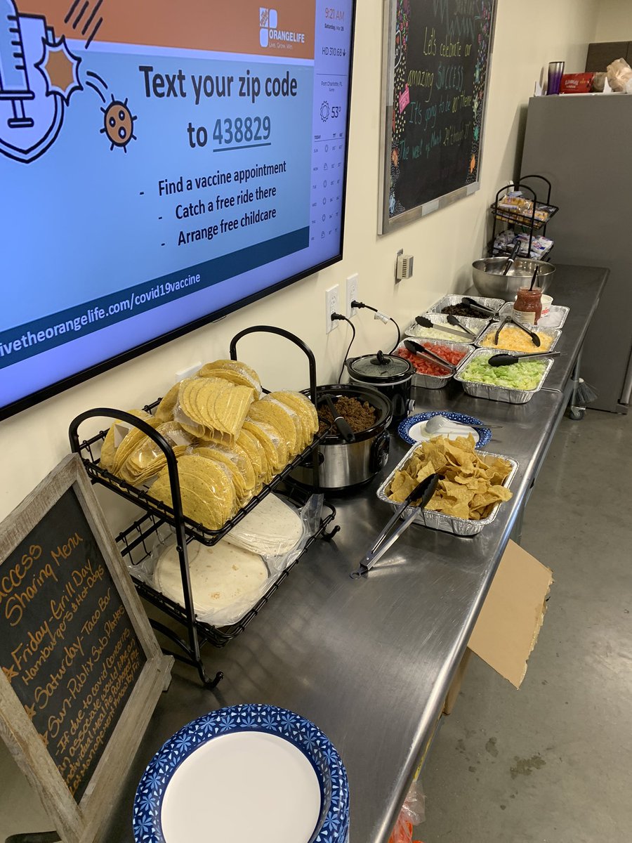 Success sharing celebration Day 2!!!
Taco bar day!!!  <a href="/BrettTHD/">Brett Stephens</a>