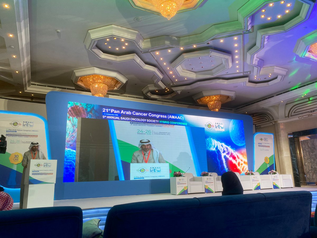 oncology_saudi's tweet photo. SOPA Meeting is started with a welcome and introduction by the Dr. Majid Alshamrani
#SOS_AMAAC https://t.co/wuWetxuPBb