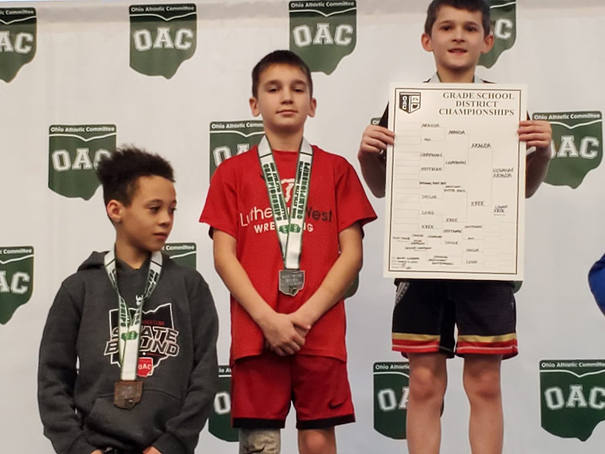 LW_Wrestling_'s tweet photo. God's blessings to Logan Krek as he competes at OAC States today.  @LW_Athletics  #Minihorns #AEA https://t.co/uUiDCQ9jJ0