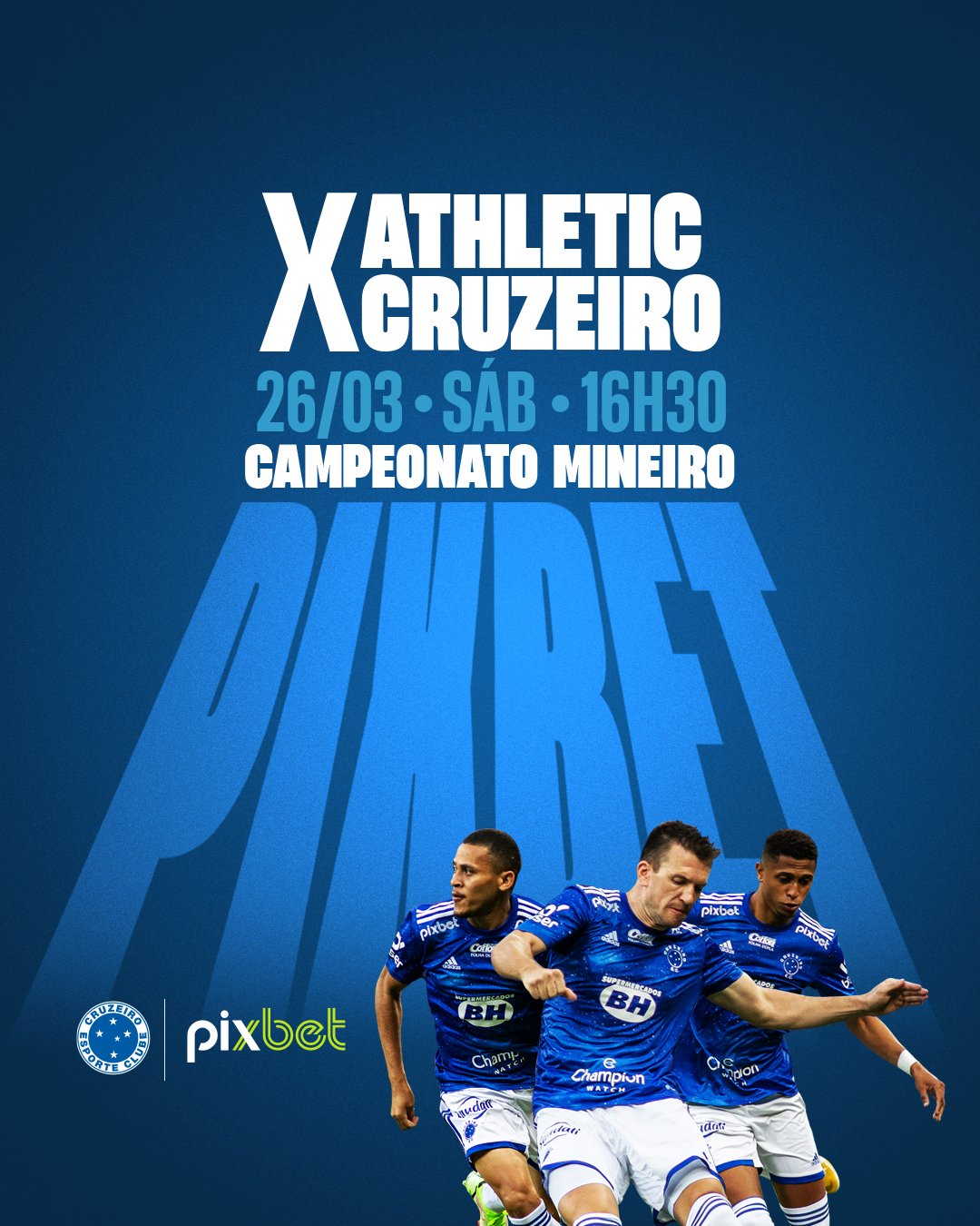 HOJE TEM JOGO DO CRUZEIRO Poster, CRUZEIRAO