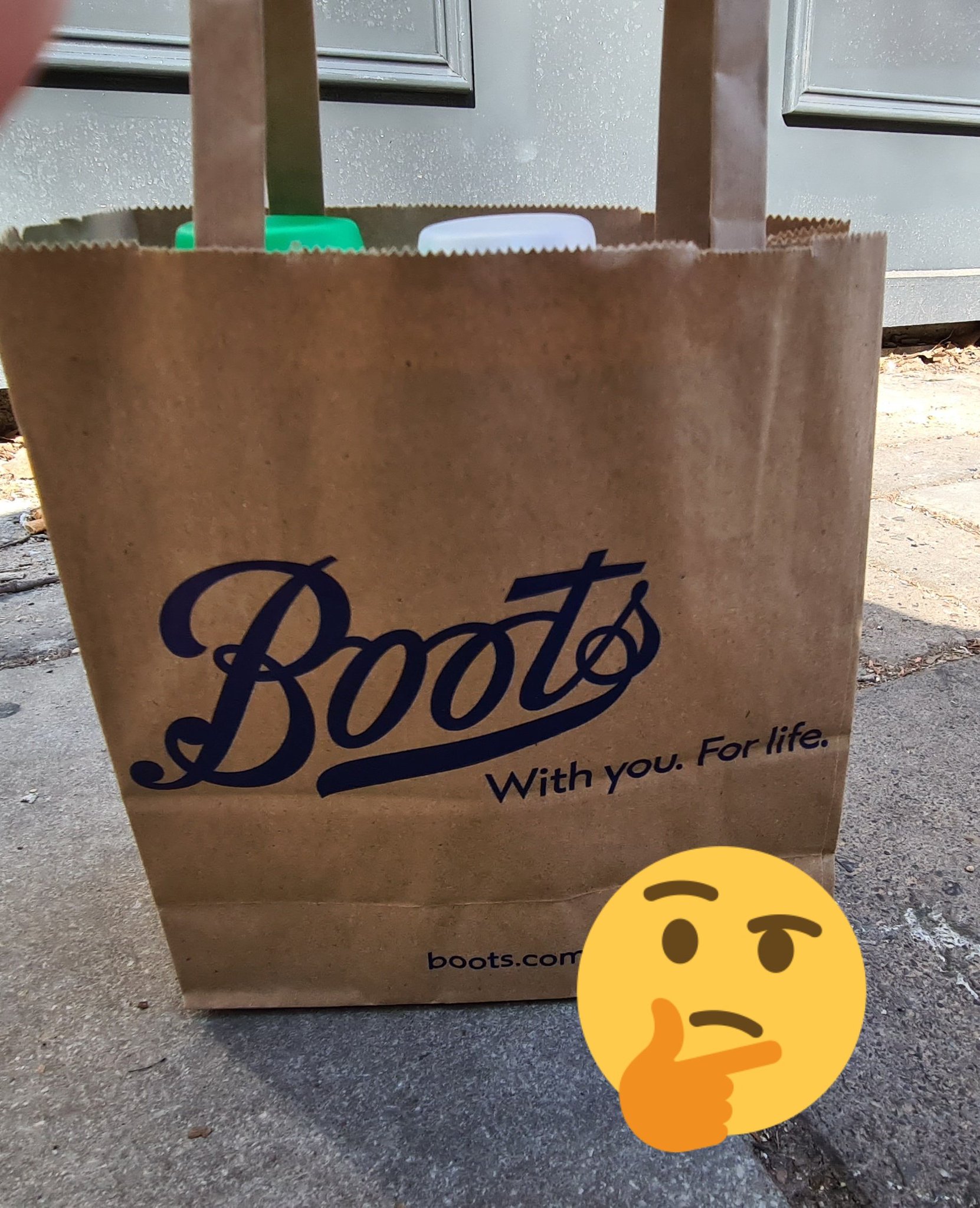 Jeremy Vine on Twitter "Weird. Boots charge “5p for a paper bag, but a
