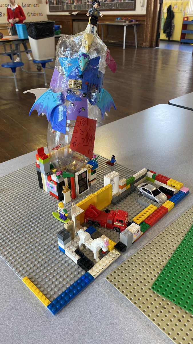 MissSandeman's tweet photo. Testing Newton’s Laws- Lesson 1- STEM challenge- build a Lego launcher and assemble your rocket! Lesson 2 will be launching 🚀 @RHPSWholeSchool @STEM_Edin https://t.co/0azuUqKPje