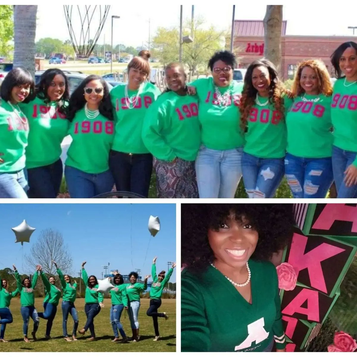 ItsJessicaRich's tweet image. Yesterday I celebrated 15 years of being a member of this illustrious organization, Alpha Kappa Alpha Sorority, Incorporated. Happy AKAVERSARY to my Beautiful Line Sisters E.S.P.! 💗💚💗💚 #alphakappaalpha #spring07 #AKAVERSARY #aka1908 #alphakappaalphasororityinc #mutheta