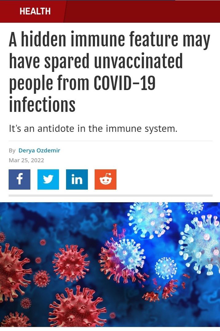 🤡🌎 breaking: immune system exists