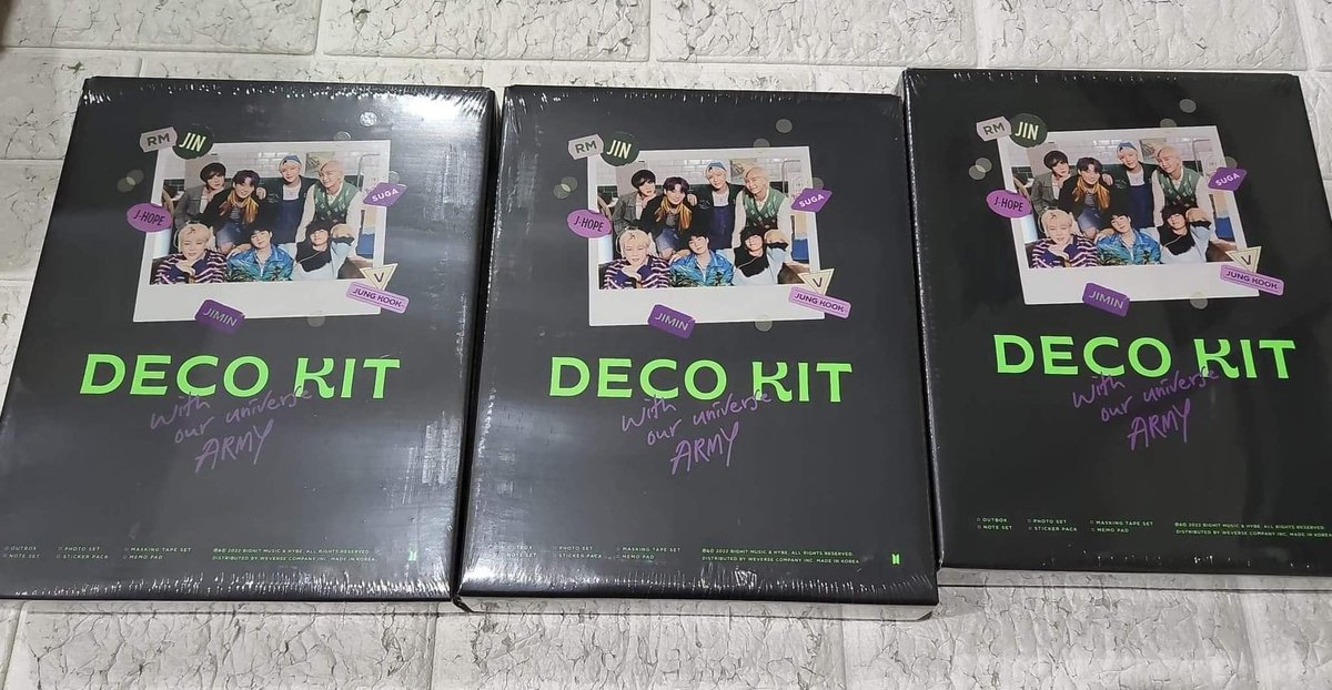 ChingusCorner's tweet photo. #ChingusCorner_Updates | Box 4
BTS DECO KITS arrived at our KR Address! Thank you for trusting us! π₯° https://t.co/ynCTIm8XdU