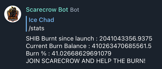 MizzleGrizzle's tweet photo. @iambroots Dont forget the #shibprotector
@ScarecrowShib
the #cult following that BURNS $SHIB https://t.co/7MgRYlF5LN