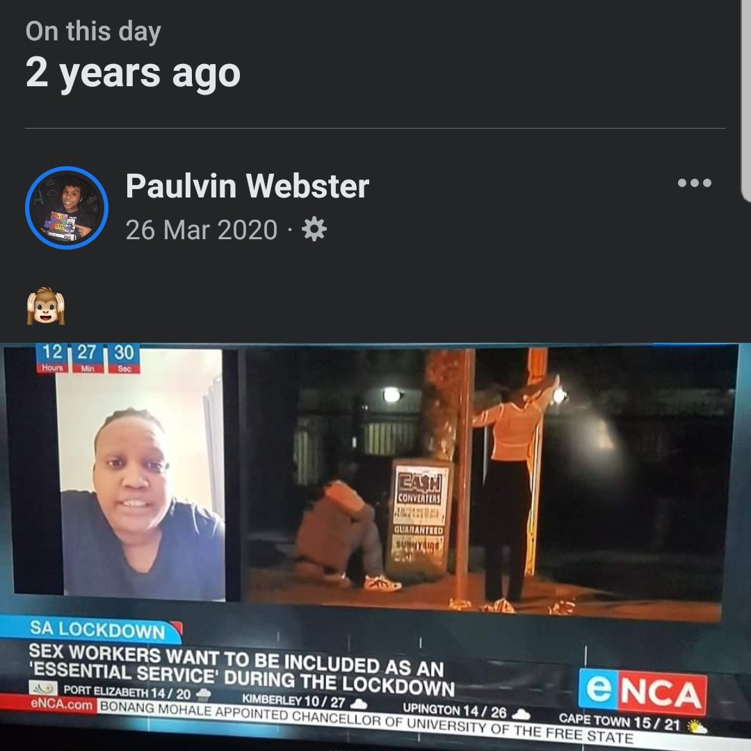 paulvin_webster's tweet photo. Happy Birthday Lockdown ! 👏🏼#730days #salockdown #badweather #PutSouthAfricansFirst https://t.co/qk9EGT0qIT