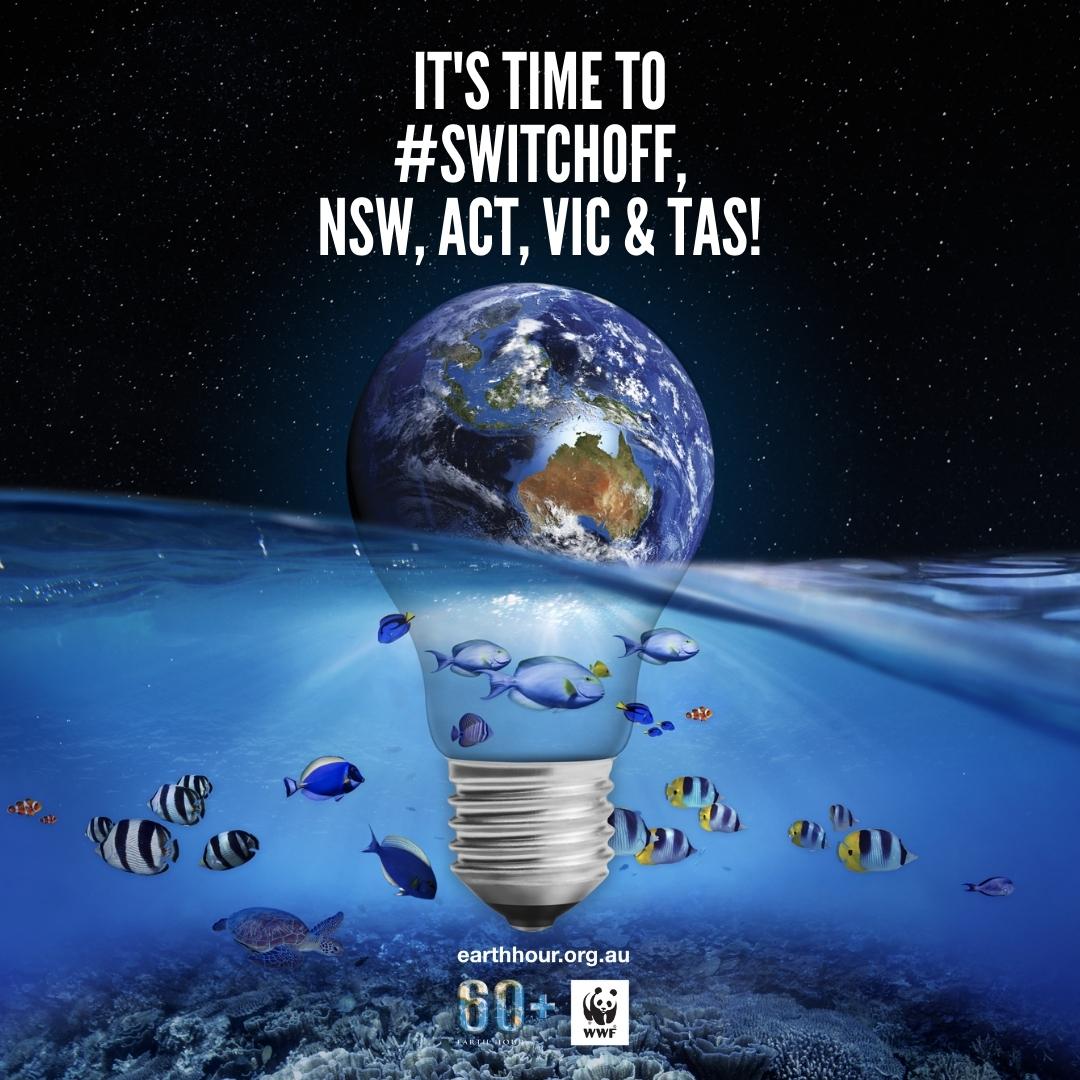 EarthHour_AU's tweet photo. It's time! If you haven't signed up to #EarthHour2022 yet, it's not too late! Follow this link to sign up to #SwitchOff 💙🌏 https://t.co/3WxJaUIZjk https://t.co/CosNM4RJCA