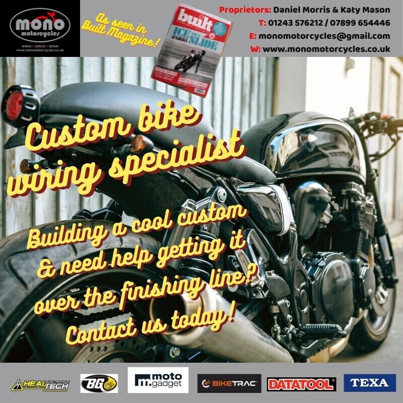 monomotorcycle1's tweet photo. Building a cool custom &amp; need help getting it over the finishing line? Contact us today! #motogadget #custommotorcycles #custommotorbikes #motorcyclewiring #motorbikewiring #motorcyclecustomisation #motorbikecustomisation #custombikescene #BuiltMagazine https://t.co/D4x4cctuuf