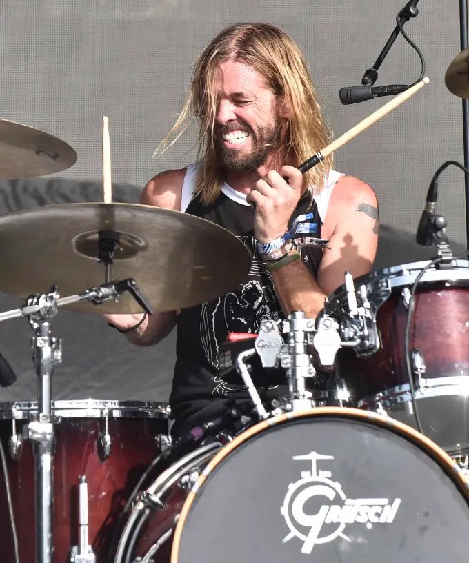 Shocked &amp; still in disbelief to hear we’ve lost Taylor Hawkins. So tragic 💔 He was a beautiful man with an infectious energy. Such a privilege &amp; joy to hang out &amp; tour with him over the years. Unforgettable times. Love &amp; thoughts to his family &amp; the whole Foos family ❤️ RIP