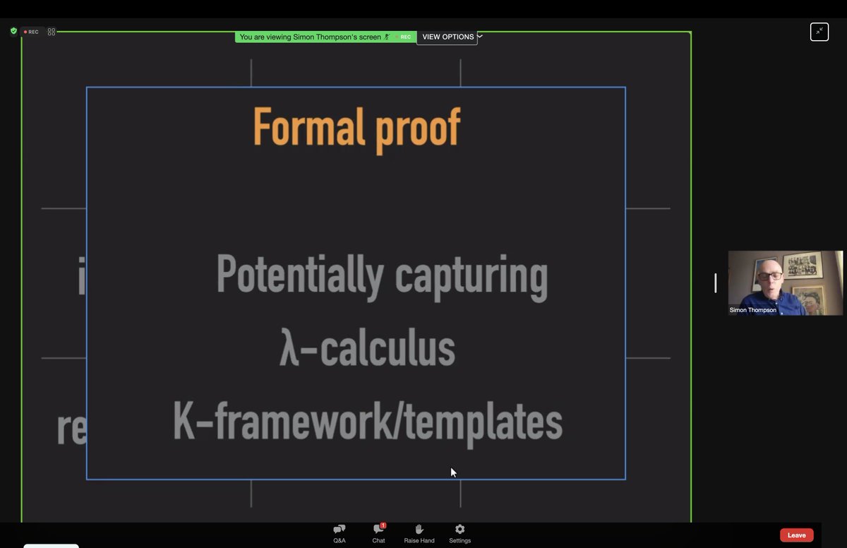 Could formal proofs help in verifying #refactoring?

Language-independent refactorings through language-specific rewrites Talk by <a href="/thompson_si/">Simon Thompson</a> #FnConf <a href="/FnConf/">Functional Conference</a>