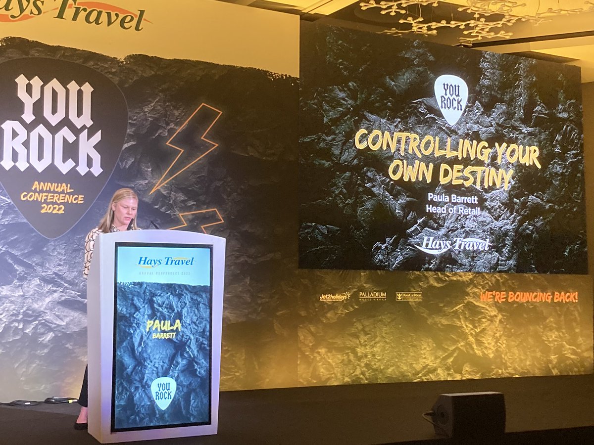 JWO88's tweet photo. @polly407 Our Head of Retail takes to the stage to share our retail successes  #HaysIGConf22 https://t.co/z7vOs4ZTaO