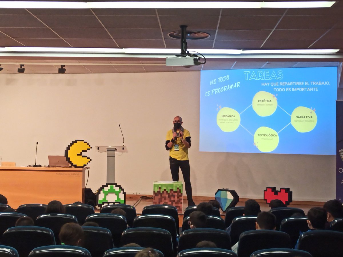 CGRociana's tweet photo. RedGuadalinfo: RT @CGPadul: ¡Comienza la #JamToday #Granada!
#TerritorioJamTodayGr #ParqueDeLasCiencias #CiberSeguridad #Scratch #Imagina #Programa #Comparte #RedGuadalinfo https://t.co/ZoN4y4XZ2R