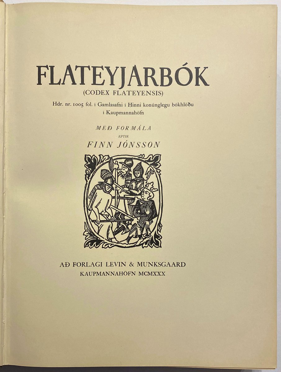 The Flateyjarbók is a colossal medieval Icelandic manuscript, comprising 225 written and illustrated...