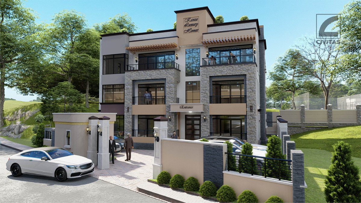 Civitasdesign's tweet photo. Proposed apartment building in kira mulawa. The epitome of quality in housing,
2bedroom units
With luxurious lounge, 1bedroom self contained, luxurious kitchen, amazing interiors.
1bedroom units
with a kitchenette and classy bathroom. Solar bulbs for all apartment, parking area. https://t.co/0EmmQKNTHN