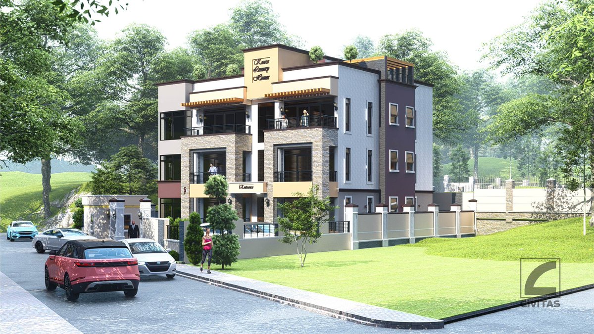 Civitasdesign's tweet photo. Proposed apartment building in kira mulawa. The epitome of quality in housing,
2bedroom units
With luxurious lounge, 1bedroom self contained, luxurious kitchen, amazing interiors.
1bedroom units
with a kitchenette and classy bathroom. Solar bulbs for all apartment, parking area. https://t.co/0EmmQKNTHN