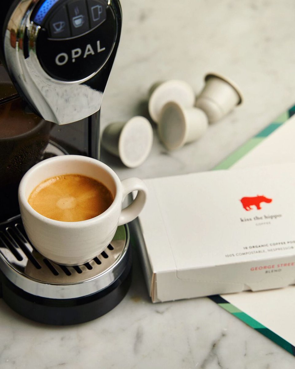 Specialty coffee roasters: If you sell Nespresso-compatible coffee pods, you should also be selling a pod machine that shows them at their best.  The OPAL One is the world's first pod machine built with specialty coffee in mind. Stock up at Brewed By Hand.
📸 <a href="/kissthehippo1/">KisstheHippo</a>