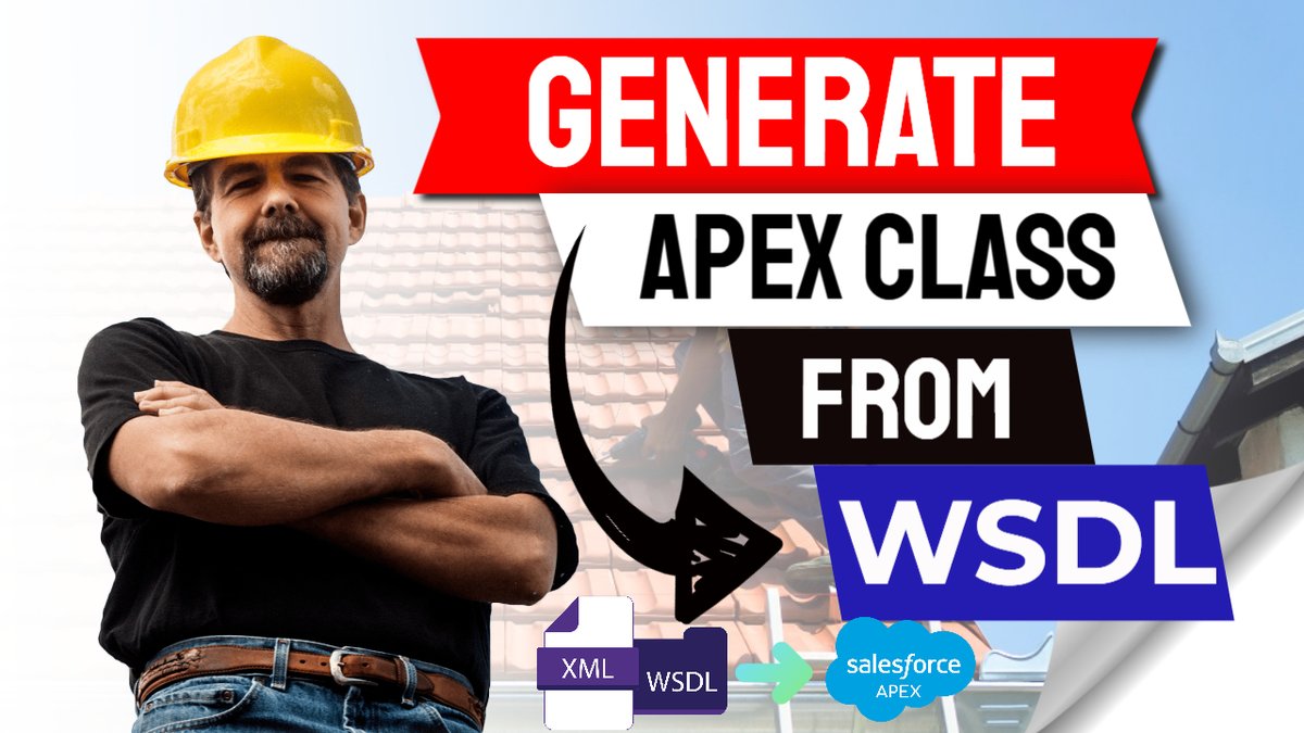 RohitGu83309245's tweet image. ✨How to Generate Apex class From WSDL file in Salesforce? || SalesforceHunt || Rohit Kumar
🔗Link here:- youtu.be/RWKegN_g9yI
🛑for more join 🔗youtube.com/c/SalesforceHu…
#salesforcehunt #SOAPAPI #Integration