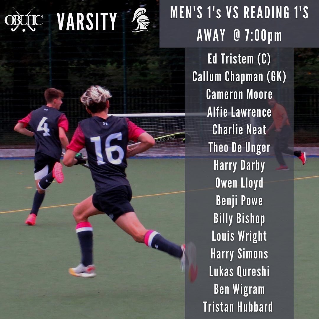 Here are the 1’s Varsity teams 💥