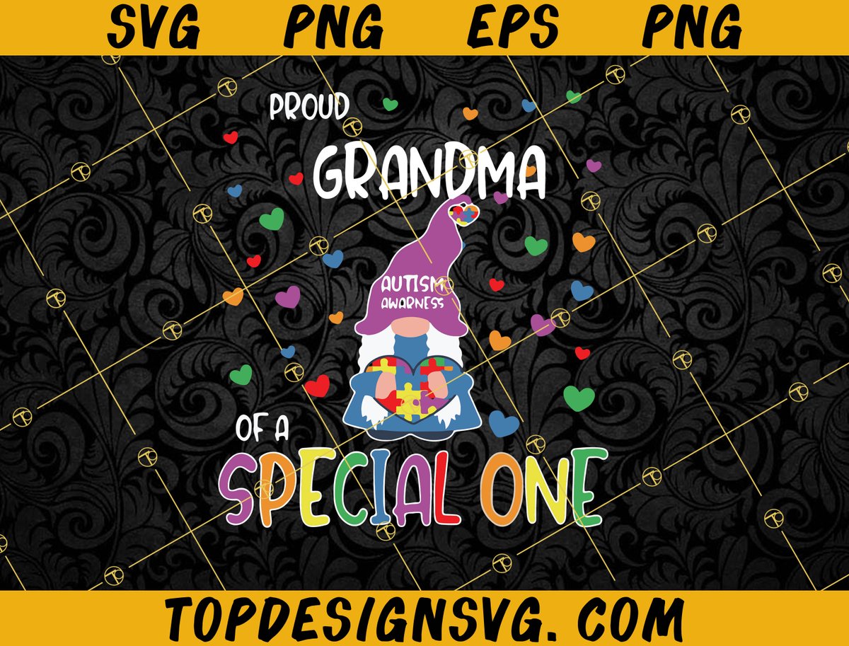 TopDesignSVG's tweet image. Proud Grandma of a Special one svg
Love This Design ➪ Check out Link on my Bio : @topdesignsvg
Or Get More In Our Store Here: topdesignsvg.com
#svg #svgdesigns #svgfiles #digital #cricut #cricutfiles #cricutfilesvg #grandma #autism #autismawareness #autismmom #digital