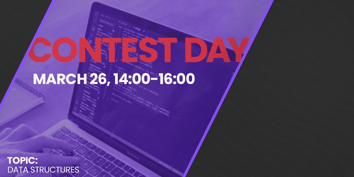 algoleague's tweet image. Contest Day!

To practice “Data Structures” problems prepared by our problem setter Furkan Cebe and Yasin Kaya, click the link. algoleague.com/contest/algori…

#algoleague #community #solvetogether