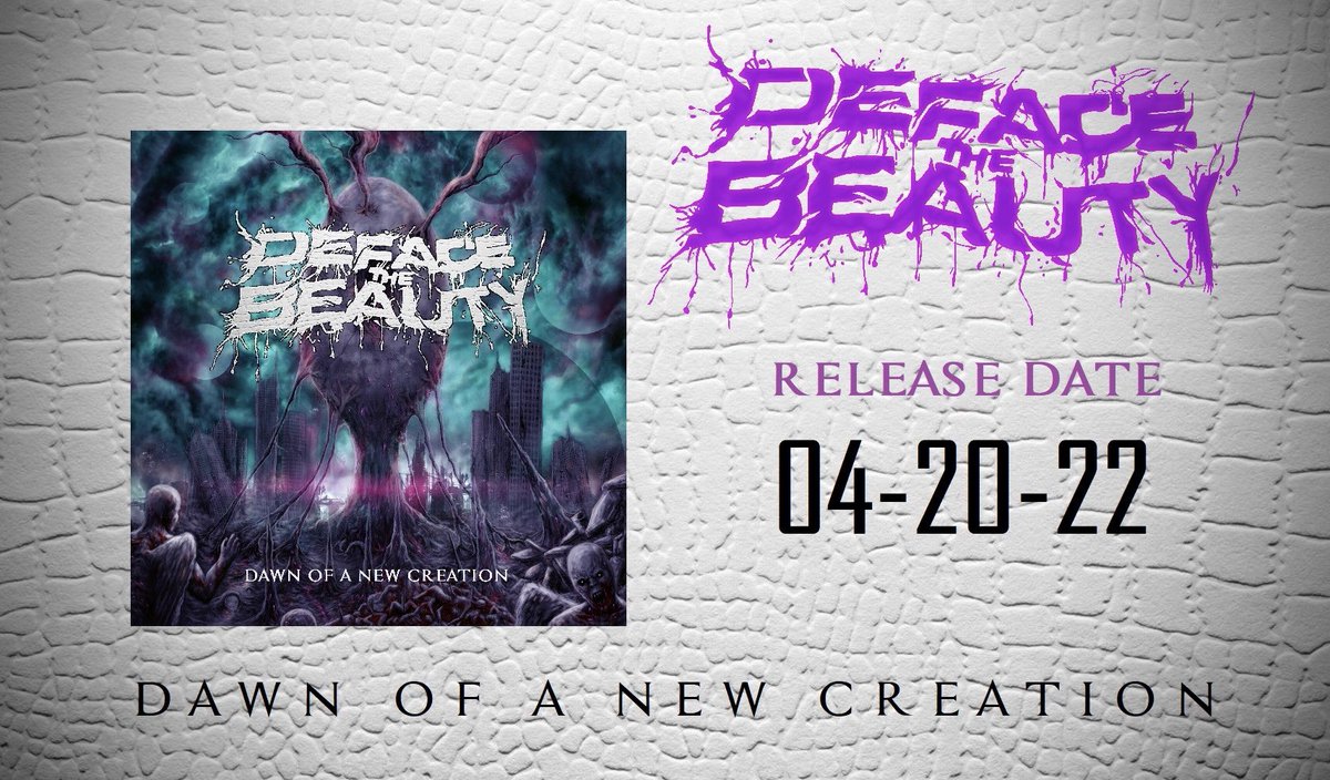 We are beyond pleased to announce the official release date for our debut album ‘Dawn Of A New Creation’ which will be available on all streaming platforms April 20th! Thank you all for your continuous love and support! We would be nothing without you 🙌 #dawnofanewcreation #DTB