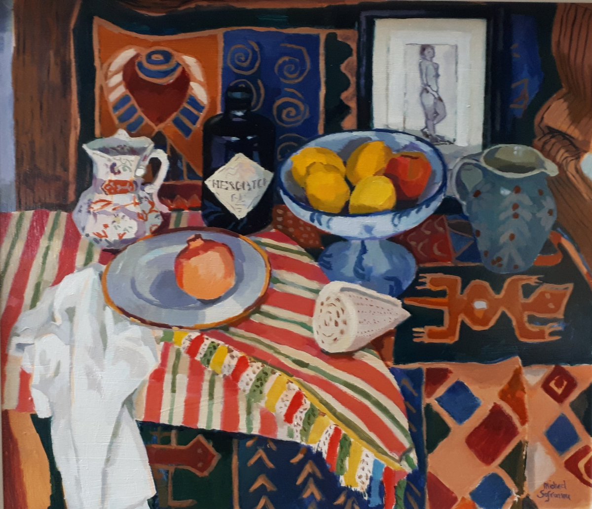 Show closing today! #russellgallery #art #painting #stilllife #landscape