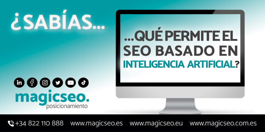 magicseoweb's tweet image. La #IA atrae gran cantidad de #tráficodecalidad hacia #websites, con el objetivo de que aparezcan en las #primeraspociones de cualquier buscador del mundo, y por consecuencia, consigan #clientespotenciales, #aumentenventas y reduzcan costes y maximicen #beneficios.